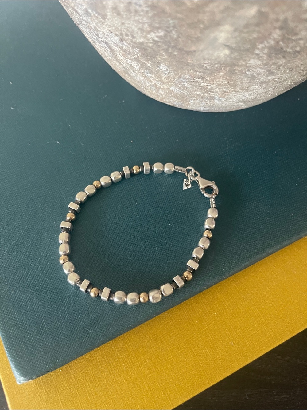 Silpada Sterling Silver and Gold-Tone Bead Bracelet - Women's Jewelry